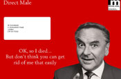 Monkhouse: star of the 'give a few bob' campaign