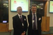 EIF's Graham Lake-Grange and Jim Winship at Purple Guide launch