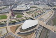 Olympicopolis: the site will be developed on land to the left of the Aquatics Centre