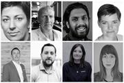 Clockwise from top left: Bobi Carley, Simon Davis, Mihir Haria-Sha, Zoe Harris, Clare Chapman, Chris Denman, Simon Bevan and Nicola Teague