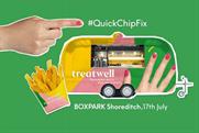 Treatwell teams up with Poptata for 'Quick chip fix' Shoreditch pop-up