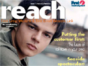 Reach: distributed free on trains and mailed to customers