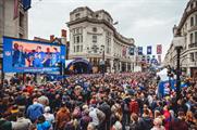 The third NFL on Regent Street event took place last Saturday (24 October)