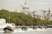 Rib ride on River Thames