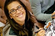 Ribena’s senior brand development manager, Emmeline Purcell, at the brand's Colouring Café