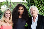 Serena Williams (middle) and Richard Branson attended the WTA’s pre-Wimbledon party last night (25 June)
