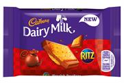 Cadbury: combines Dairy Milk chocolate with Ritz crackers