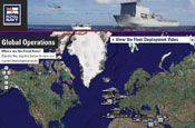 Royal Navy: Google maps feature