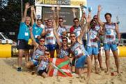 London Beach Rugby at Canary Wharf