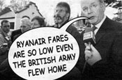 Ryanair: escapes ad ban