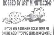 Ryanair ad: passengers to lose flight bookings