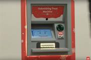The Astonishing Treat Machine dispensed Christmas gifts and cash 