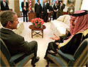 Saudi campaign: Bush meeting