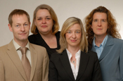 Sholz & Friends: (l-r)Taubken, Fischer, Stohr, Steinbach