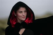 Scottish Widows: Hayley Hunt as the hooded widow