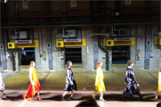 Mulberry's fashion show at The Printworks