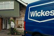 Wickes: still from VCCP's 'Open up' TV ad