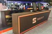 Seat stages T-Shirt printing activation at Geneva Motor Show