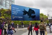 WCRS reveals oceans' biggest danger with high-tech outdoor screens