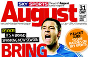 Sky Sports Magazine: placed second