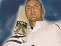 Slazenger: room on Stewart's bat for a message