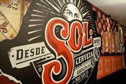 Sol branding that will appear within London bars