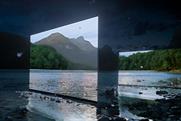 Artful Sony campaign uses 4K Bravia TVs as a window into the dark of the wilderness