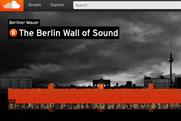 SoundCloud: 'The Berlin Wall of Sound' sound-wave