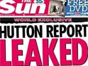 The Sun: claimed it was told report details over the phone