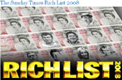 The Sunday Times Rich List: going online