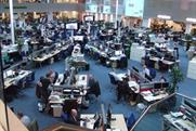 Telegraph Media Group's hub newsroom 