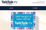 TalkTalk TV Store: the new name for Blinkbox