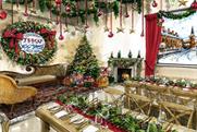Tesco hosts activation with taste of Christmas past, present and future