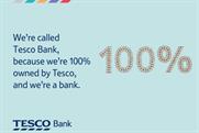 Tesco Bank: looks to the colour of money for new brand identity