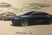 Tesla Model 3 concept art
