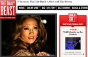 The Daily Beast: online mag from Tina Brown
