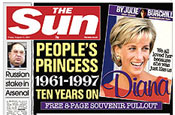 The Sun: to be distributed through street vendors