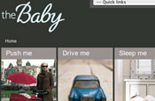 The Baby: Caulder Moore revamps site