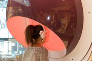 The experience featured ambient lighting, music and scents