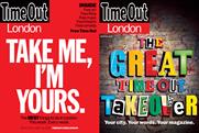 Time Out: the listings title’s first and most recent covers since its 2012 relaunch 