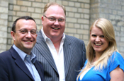 Timlett, Nunn and Lennox: launch Trinity