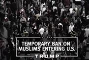 Trump is calling for a ban on Muslims in his first campaign TV ad