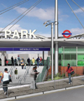 Wembley Park: station available through CBS Outdoor