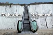 UKIP: ad campaign focuses on the issue of border controls