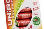 Uniross: unveils eco-friendly batteries
