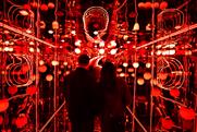 Vodafone creates infinity mirror experience