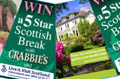 Visit Scotland: Crabbie's Green Ginger Wine promotion