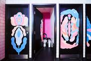 Bodyform takes over London toilets with vulva art to tackle body shame