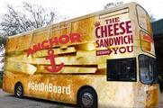 The Anchor Cheddar bus tour has been created by the brand and agency Why Not