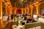 Guests enjoy an intimate, lounge-style set-up at Banqueting House